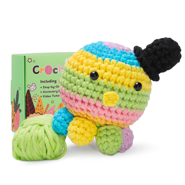 Colorful Octopus Crochet Kit for Beginners